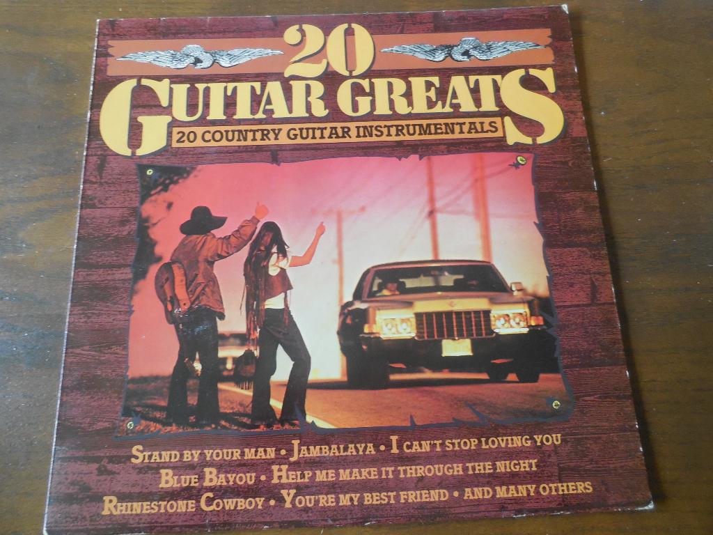 5 LP's met gitaar muziek, Gebruikt, Overige soorten, Ophalen of Verzenden, 12 inch