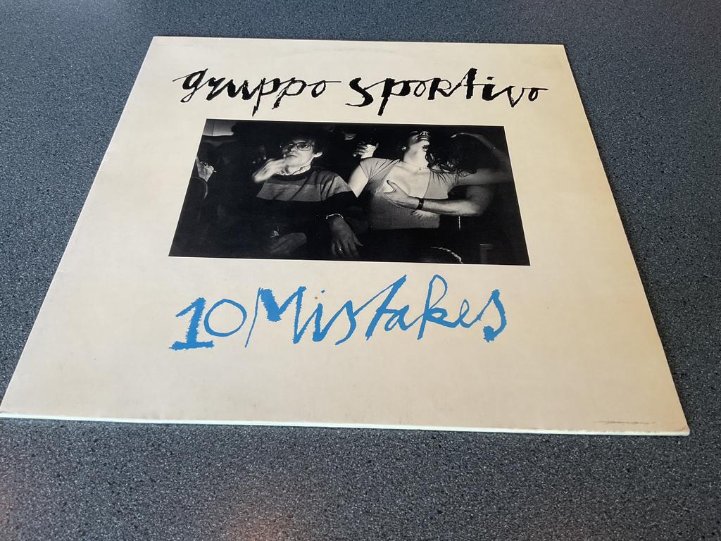 Gruppo Sportivo - 10 Mistakes Vinyl LP, Ophalen of Verzenden, Gebruikt, 12 inch