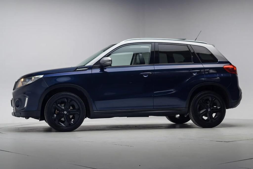 Suzuki Vitara 1.6 Experience [ Panorama Navi Half-leder Came, 4 cilinders, Blauw, Handgeschakeld, 19 km/l