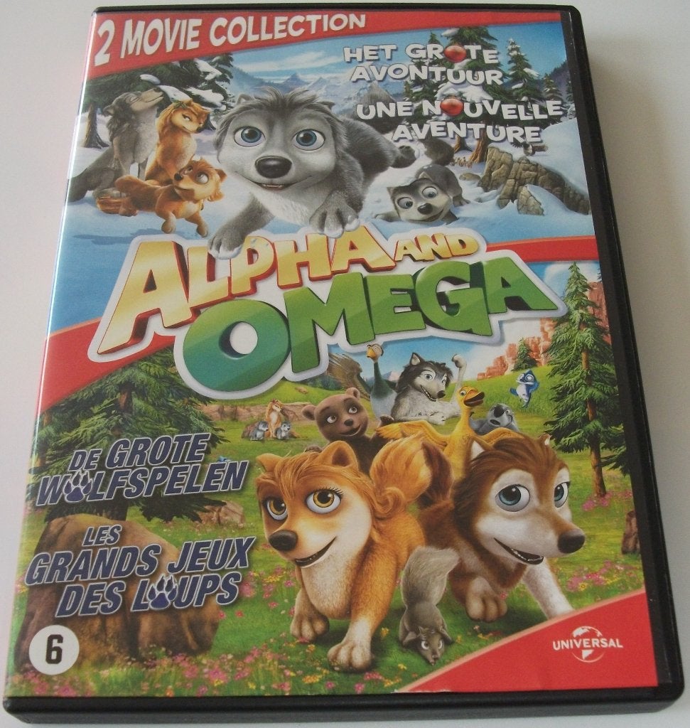 Dvd *** ALPHA & OMEGA *** 2 Movie Collection, Cd's en Dvd's, Engels, Animatie, Amerikaans, Ophalen of Verzenden