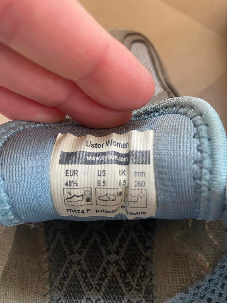Kybun Bauma schoenen maat 40 1/3 (valt als 39), Ophalen of Verzenden, Gedragen, Grijs, Sneakers of Gympen