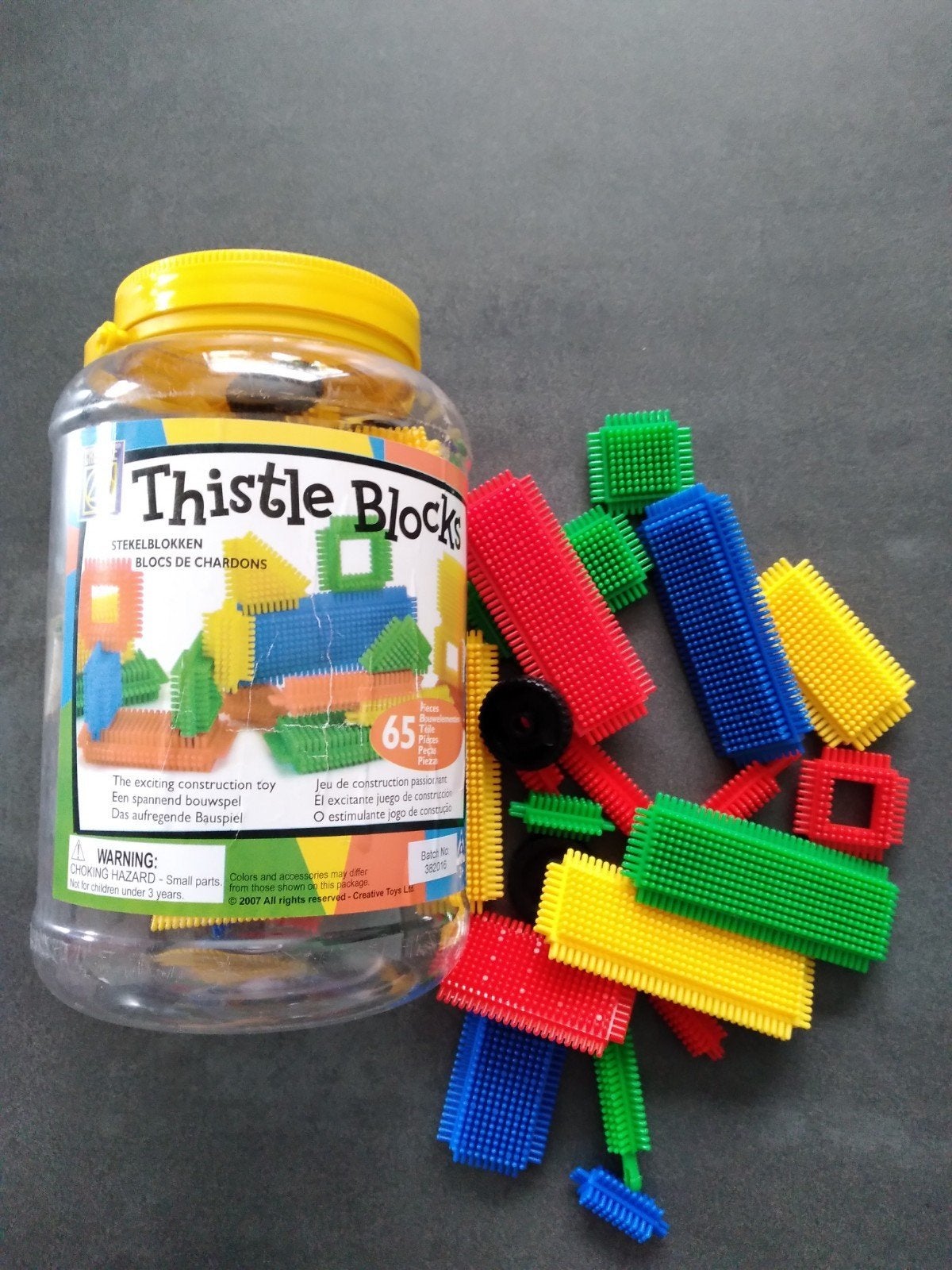 Thistle Blocks Stekelblokken - 65 stuks, Ophalen, Zo goed als nieuw, Overige merken
