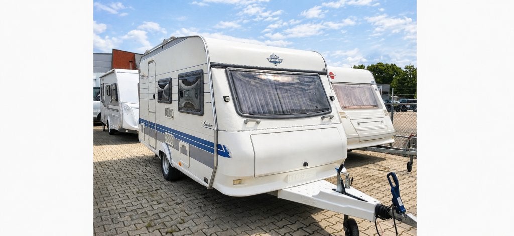 Hobby Excellent Easy 400, Standaardzit, Kachel, Hobby, Dwarsbed