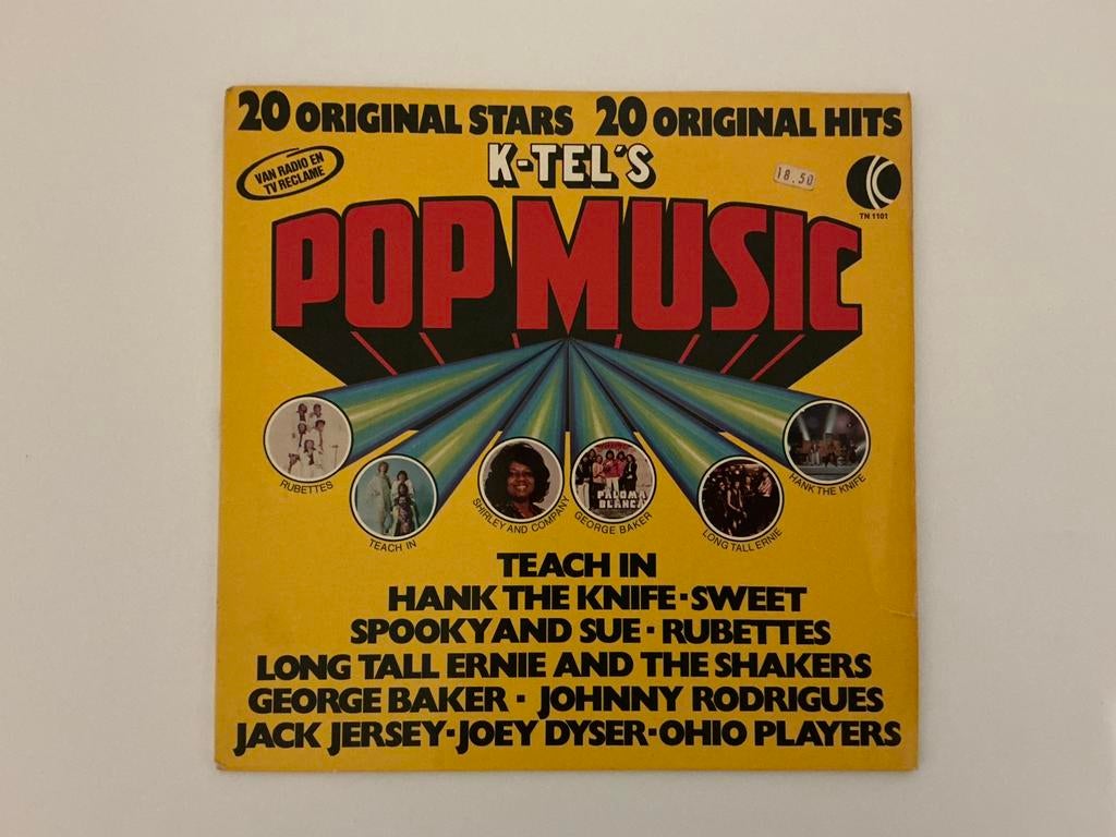 T-Tels Pop Music 1975, Ophalen of Verzenden, Pop, 12 inch, 1970 - 1979