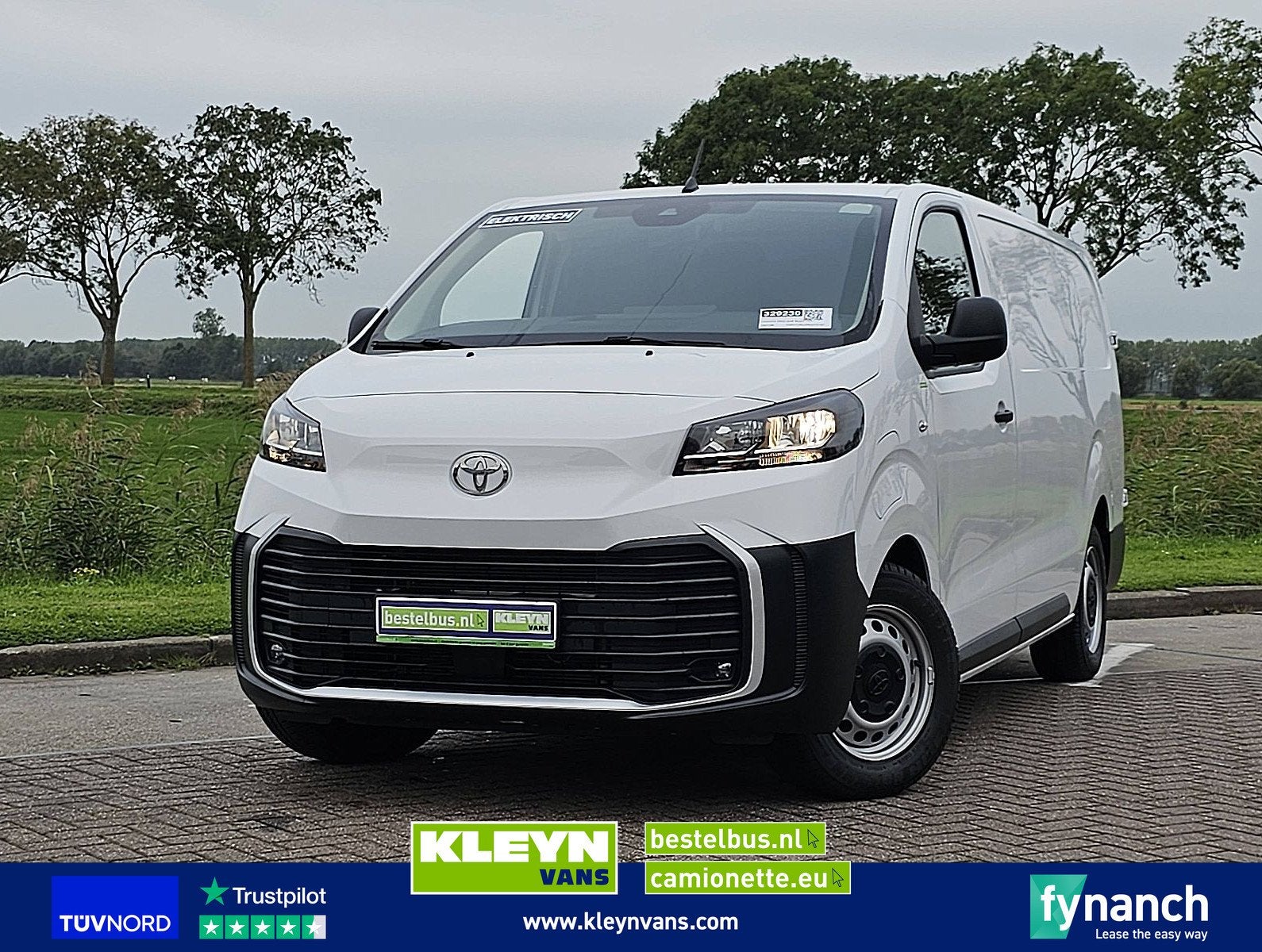 TOYOTA PRO-ACE ELECTRIC snellaad 345km wltp, Auto's, Automaat, 136 pk, Gebruikt, Wit