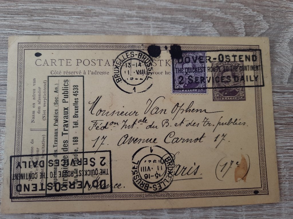 Belgie, Ophalen of Verzenden, Gestempeld