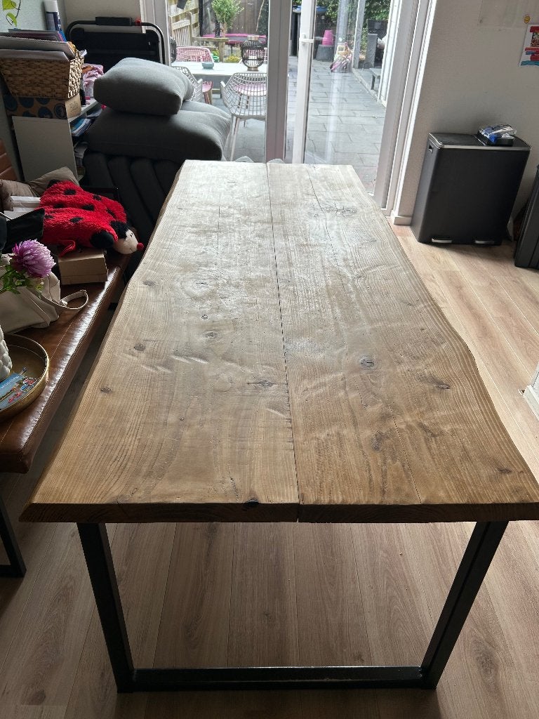 Boomstamtafel, Ophalen, Gebruikt, Overige materialen, 200 cm of meer