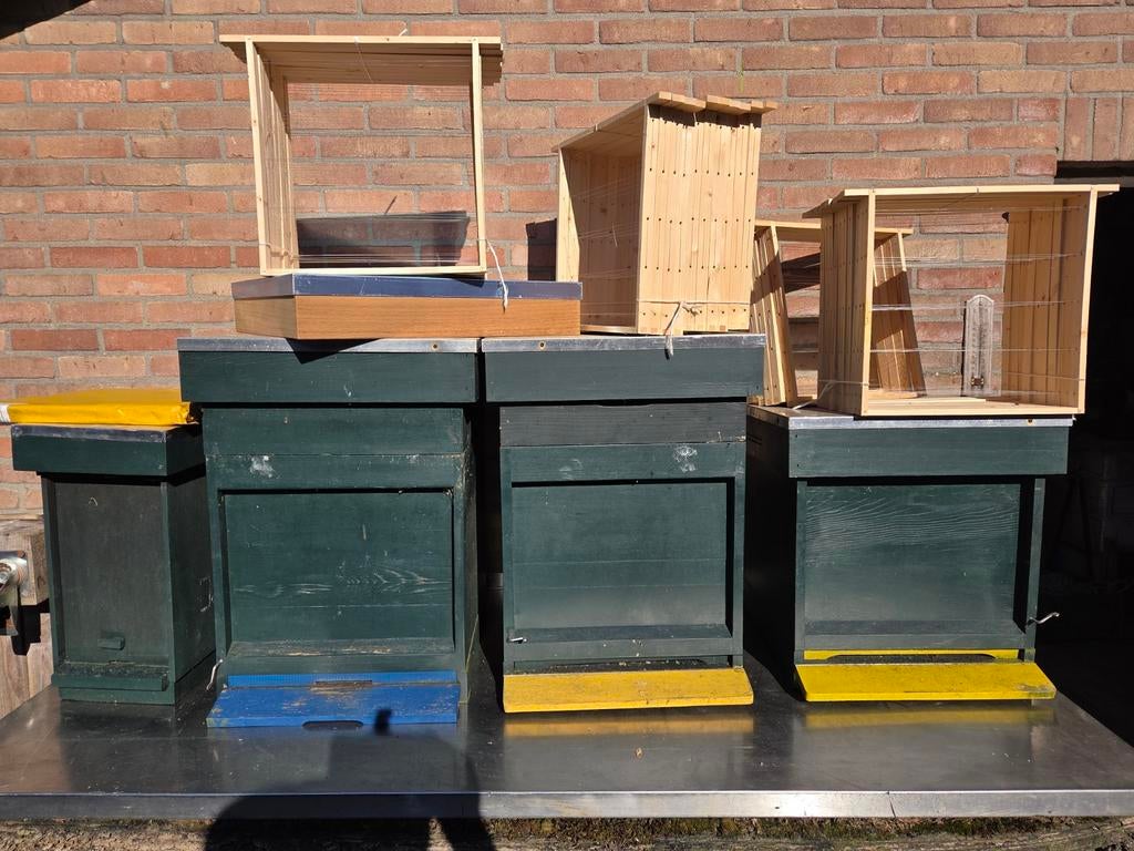 Bijenkasten, Combikasten Redceder., Bijen