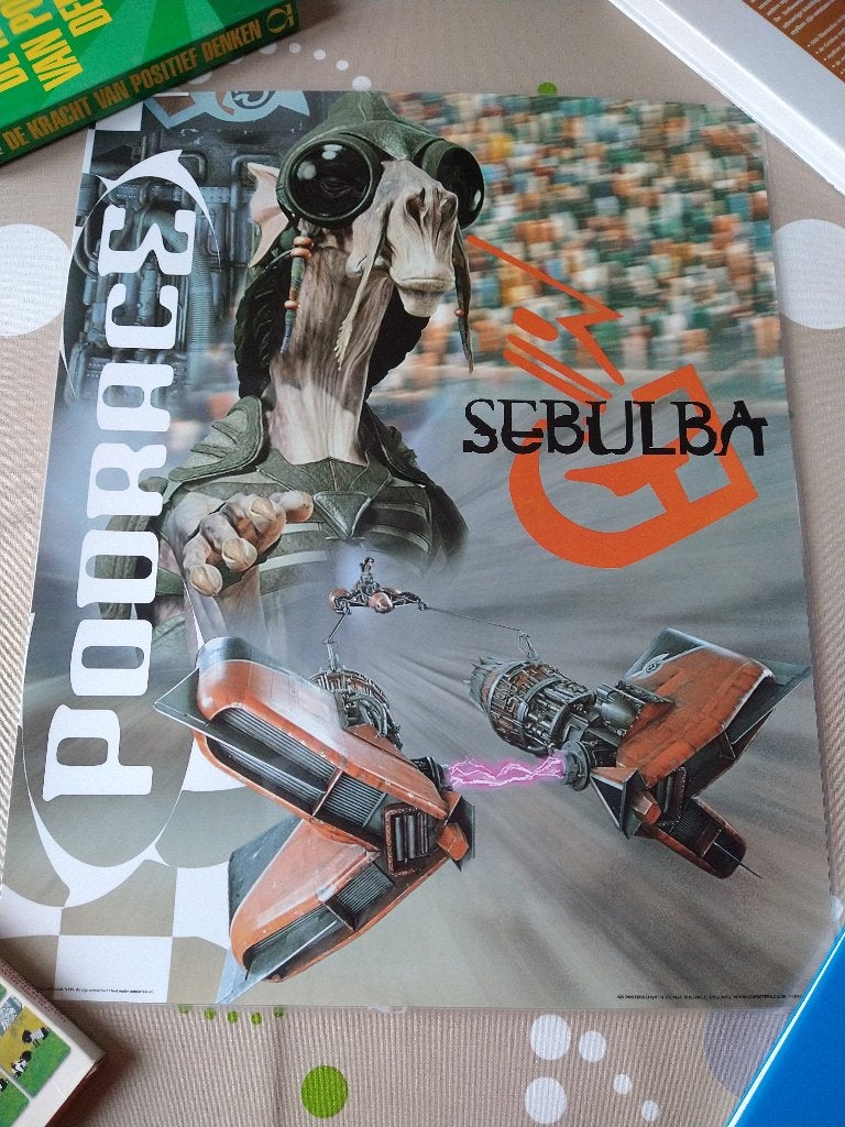 Star Wars poster SEBULBA, Ophalen, Boek of Poster