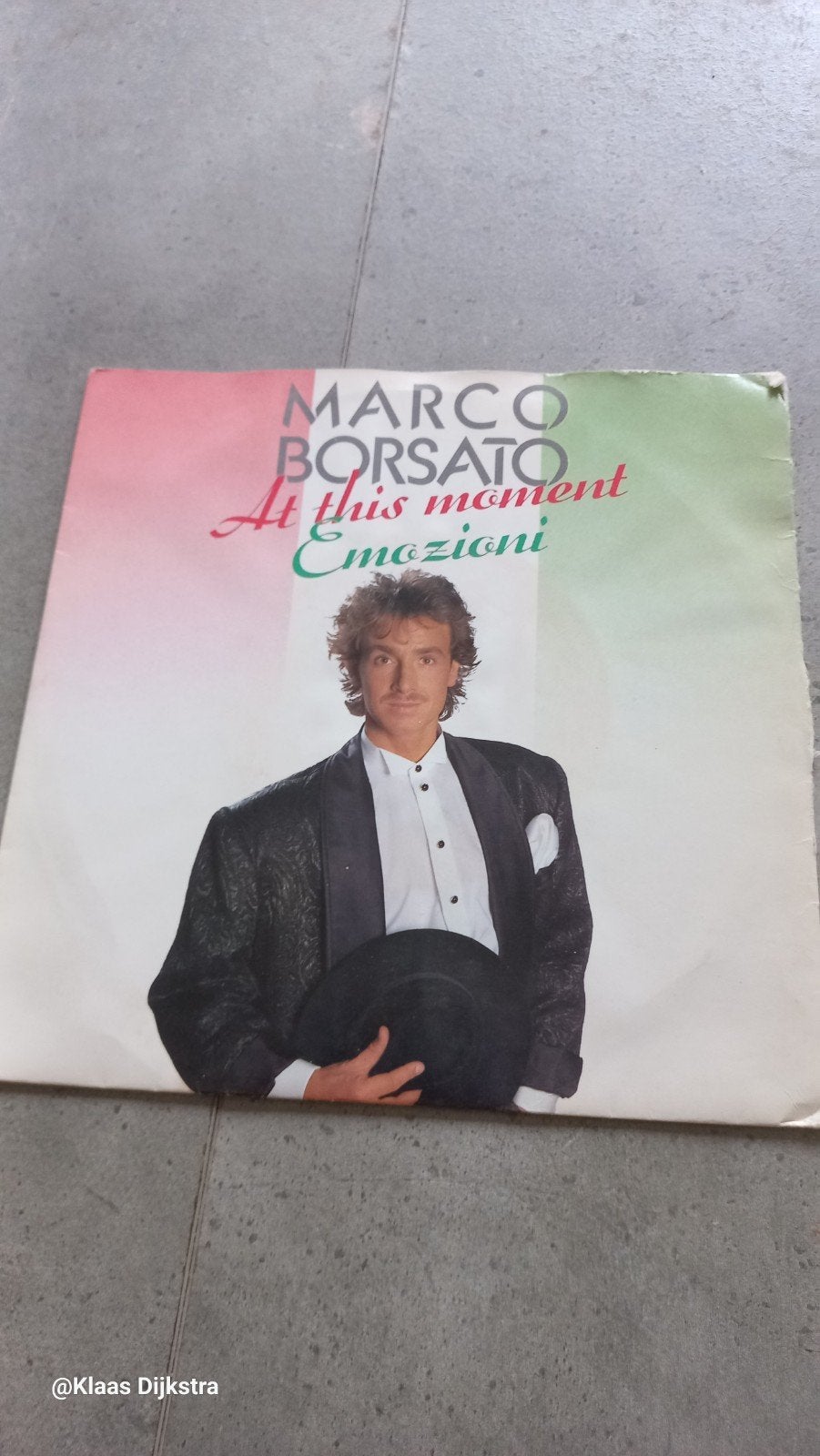 Marco Borsato - At This Moment / Emozioni, Cd's en Dvd's, Vinyl Singles, Ophalen of Verzenden, Gebruikt