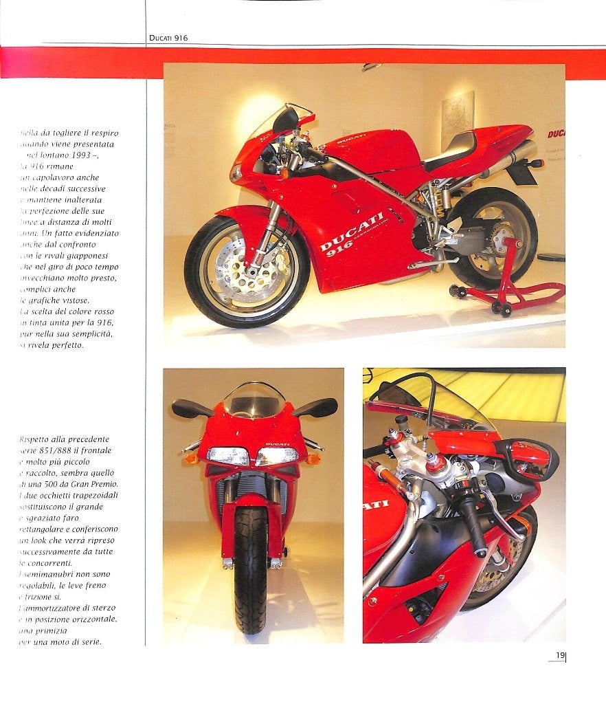 DUCATI 916. 748 - 996 - 998, Verzenden, Nieuw, Giorgio Sarti, Merk of Model