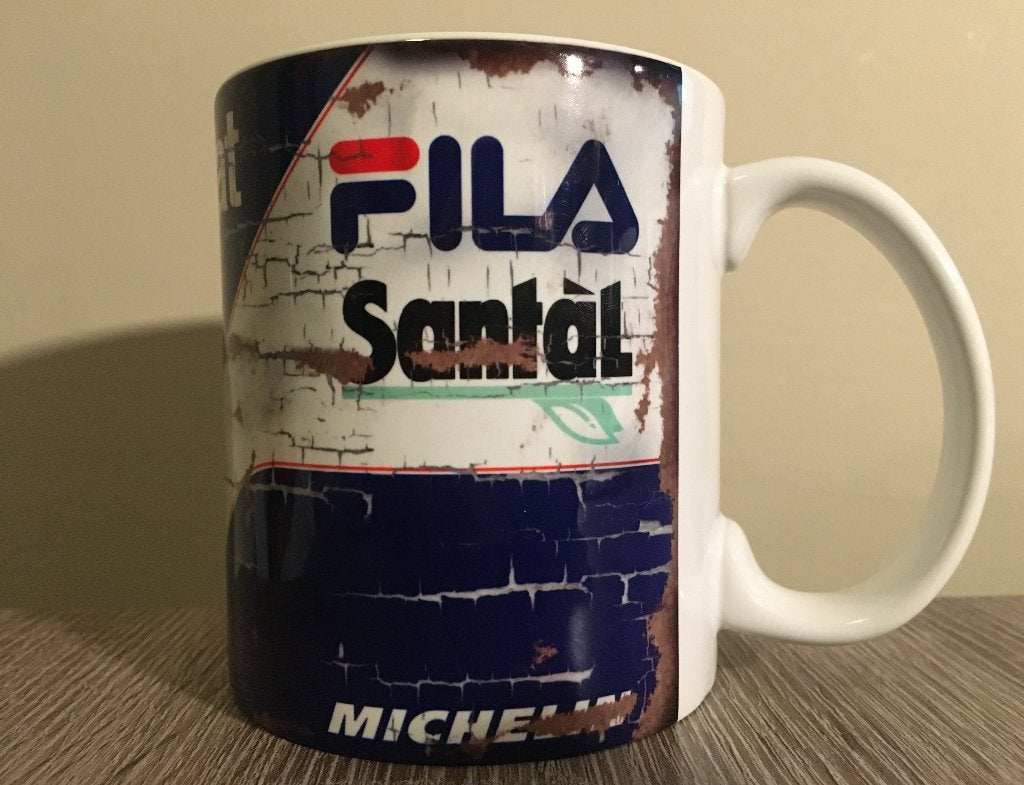 ✅ Nelson Piquet Brabham mok Vintage olie F1 Autosport NIEUW, Ophalen of Verzenden, Nieuw, Formule 1