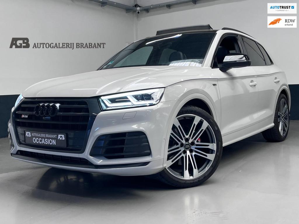 Audi SQ5 3.0 TFSI quattro Luchtvering/360Camera/Virtual/Ambi, Auto's, Automaat, 15 km/l, Gebruikt, Zwart