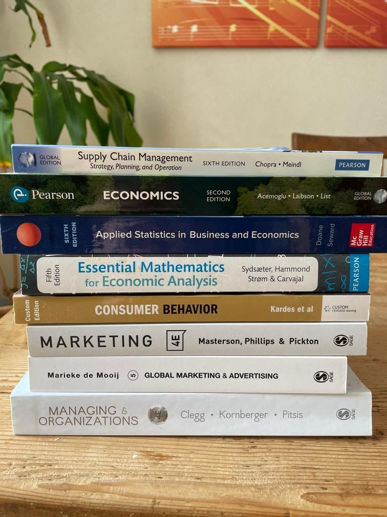 Studieboeken, Ophalen, Beta, Zo goed als nieuw, WO