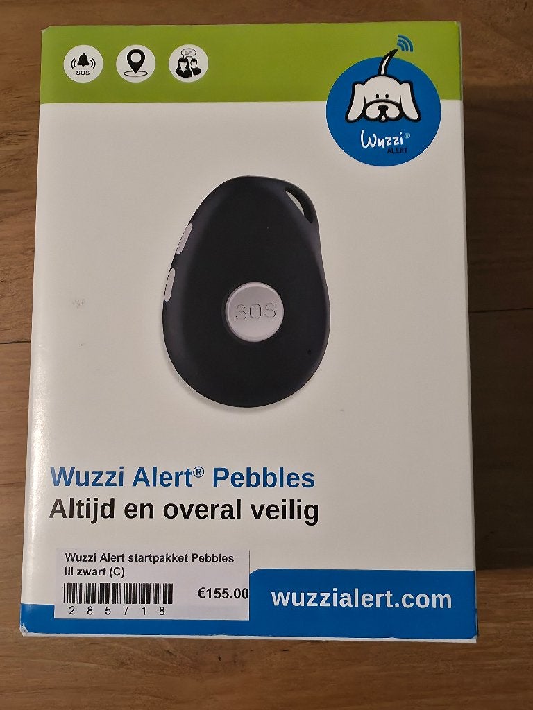 Wuzzi alert pebbles persoonsalarm, Diversen, Verpleegmiddelen, Zo goed als nieuw, Ophalen