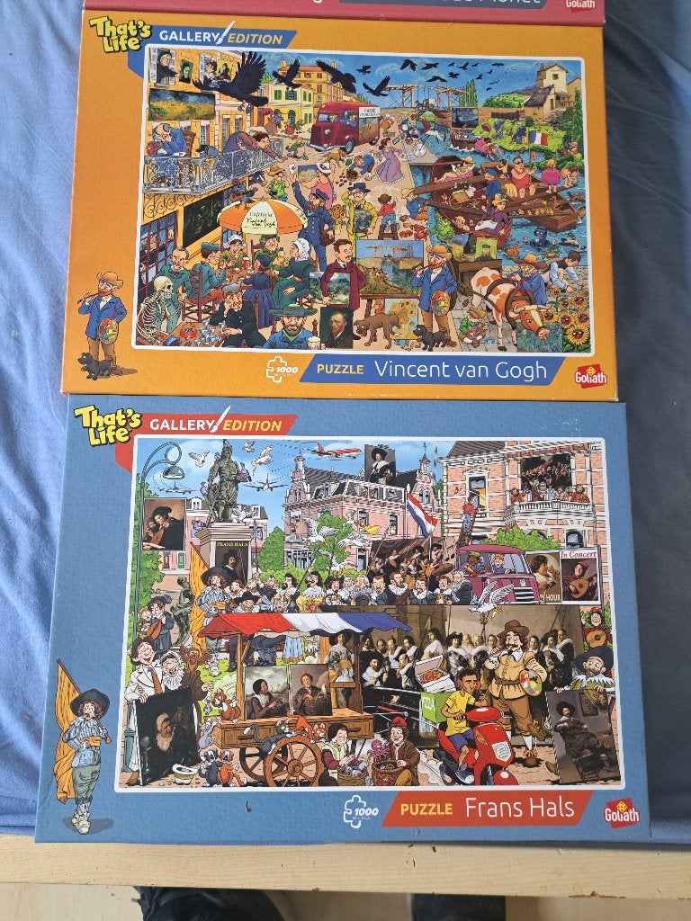 Puzzels, Hobby en Vrije tijd, Denksport en Puzzels, Ophalen, 500 t/m 1500 stukjes, Zo goed als nieuw, Legpuzzel