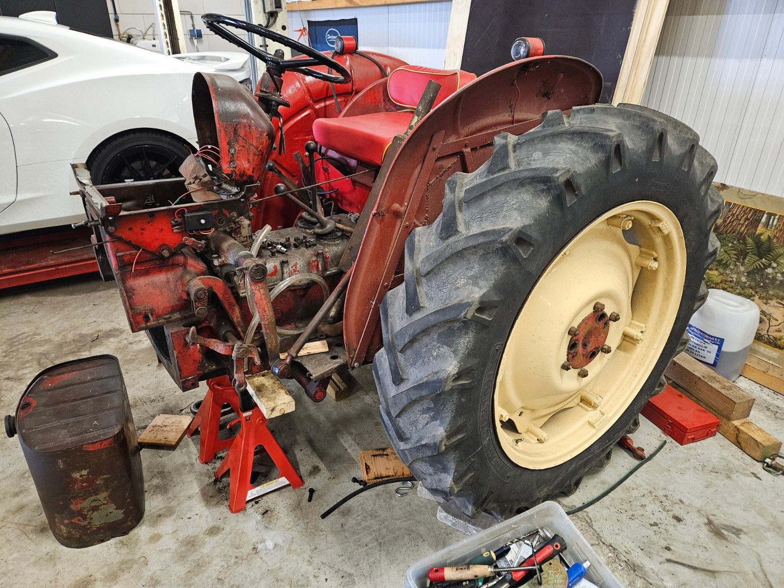 David Brown 850 voor onderdelen - Oldtimer Tractor, Oldtimer, Tot 80 Pk, 5000 tot 7500, Ophalen