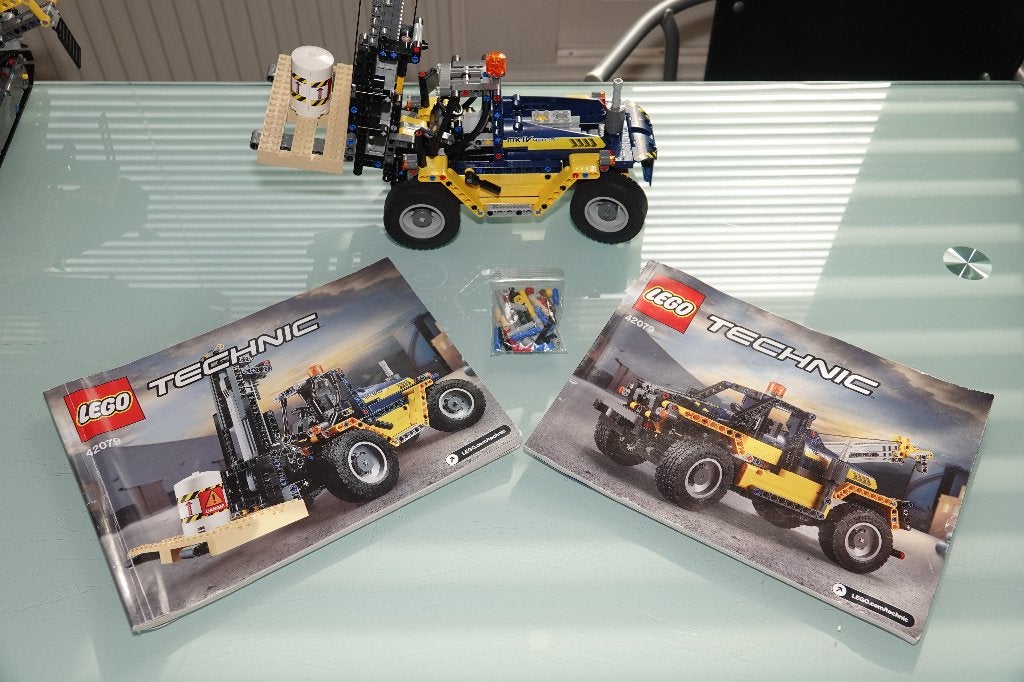 Lego Technic 42079 Heavy Duty Forklift 100% compleet, Gebruikt, Lego, Ophalen of Verzenden, Technic