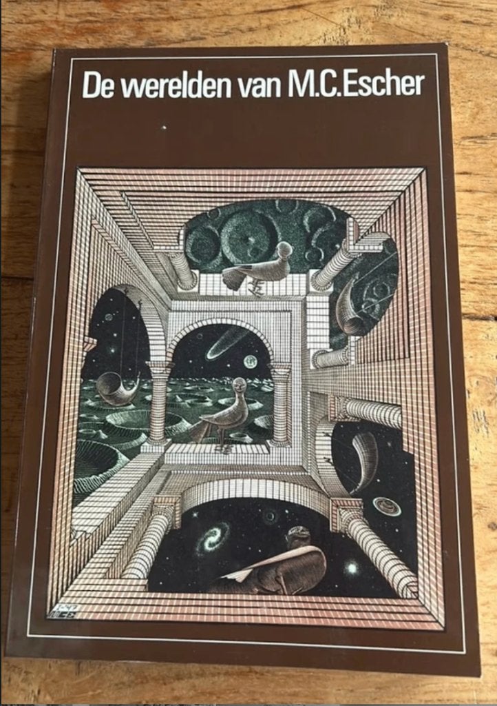 De werelden van M.C. Escher - Kunstboek, Ophalen of Verzenden, Gelezen, Schilder- en Tekenkunst