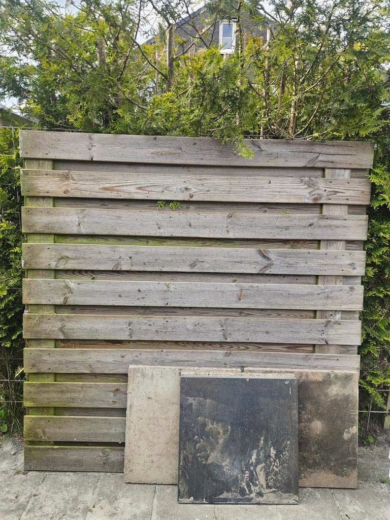 Tuinscherm 180x180., Ophalen of Verzenden, Hout, Minder dan 3 meter, 1 tot 2 meter