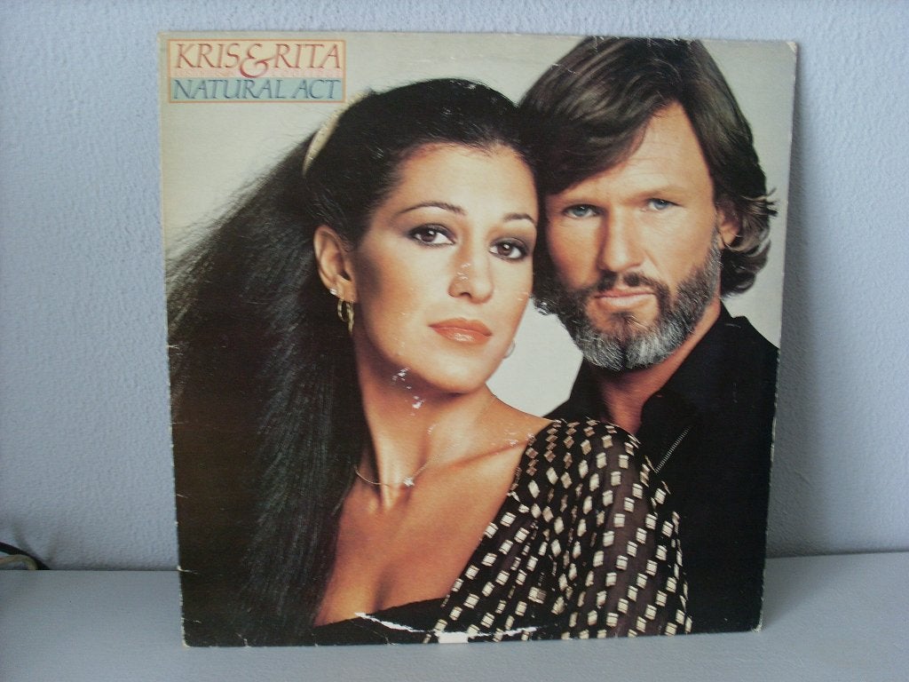 LP Kris Kristofferson & Rita Coolidge ----Natural Act --3473, Fotohoes, Verzenden, Gebruikt, 12 inch