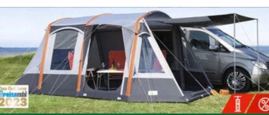 Ruime bustent voor camper of busje - Ideaal voor vakantie, Ophalen, Gebruikt, Tot en met 4