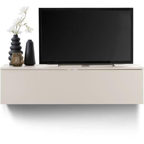Strak modern zwevend tv meubel, Huis en Inrichting, Kasten | Televisiemeubels, Ophalen, Overige materialen, 100 tot 150 cm, Nieuw