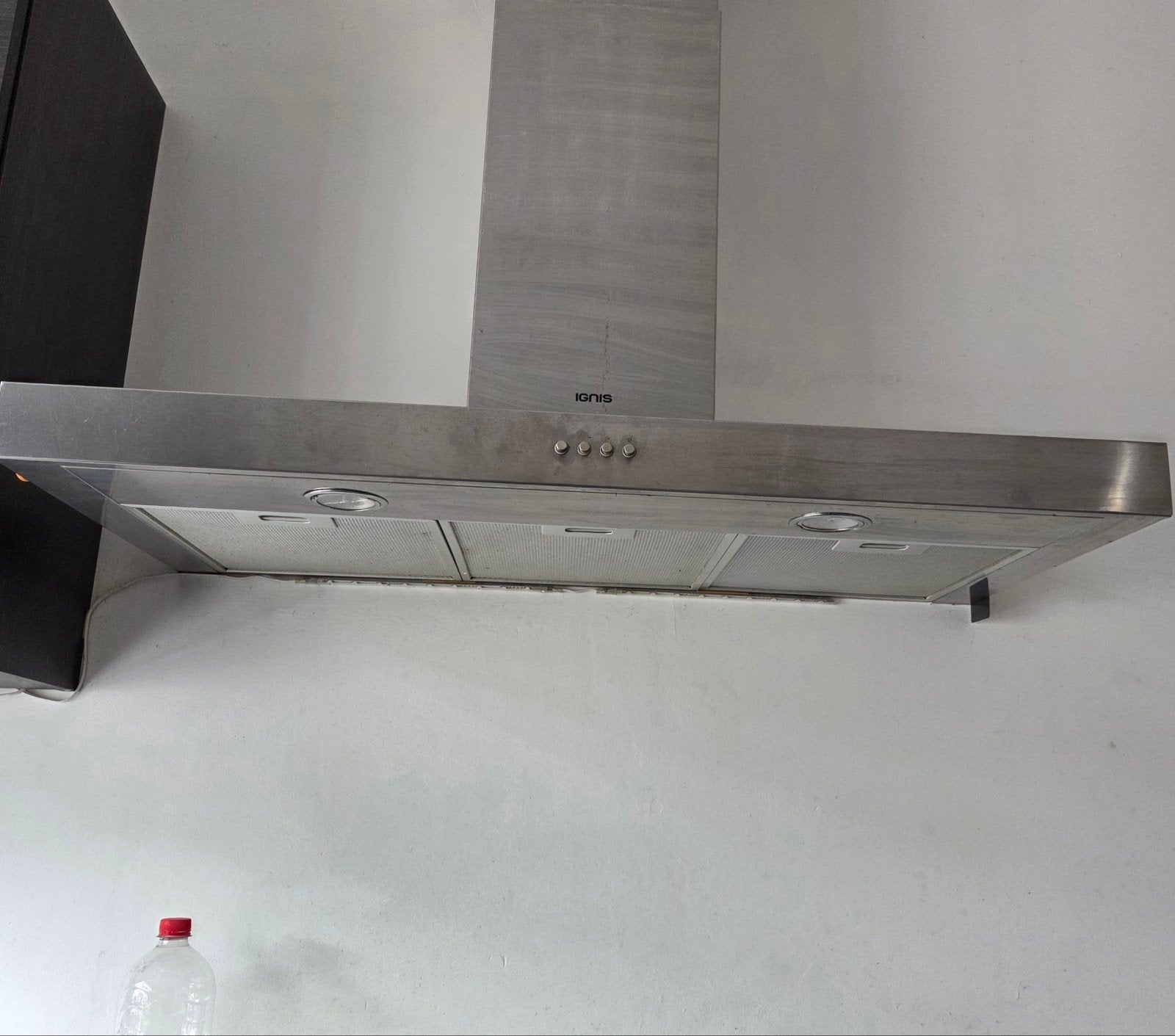 Ignis afzuigkap, met motor en verlichting., Ophalen, Wandschouwkap, Motor