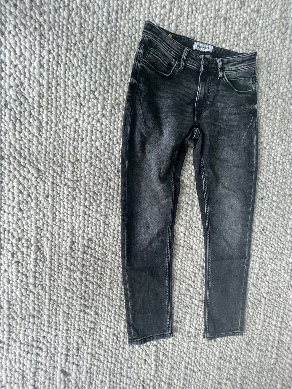SMOG Original Jeans - Zwart/Grijs W28/L30, Ophalen of Verzenden, Zo goed als nieuw, Zwart, W32 (confectie 46) of kleiner