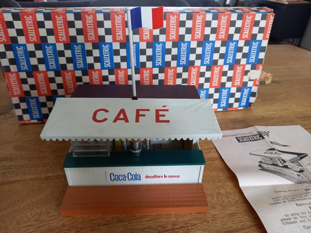 Scalextric vintage Café Gebouw - A 228 racebaan Accessoire, Overige merken, Gebruikt, Onderdelen, Ophalen of Verzenden