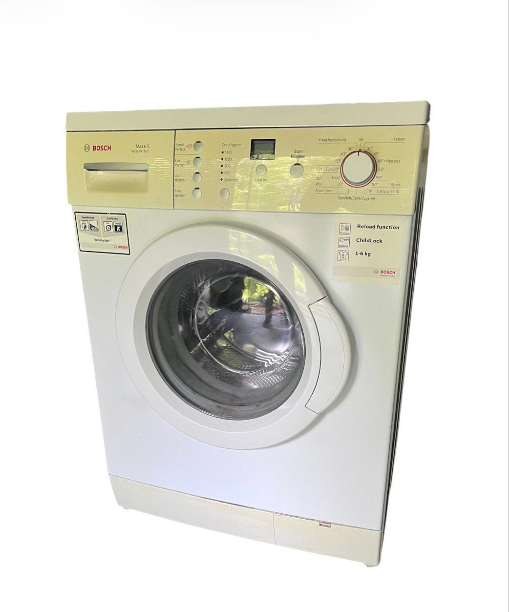 Bosch WL M 40 Wasmachine - 6 kg - Goede Staat, Witgoed en Apparatuur, Wasmachines, Ophalen, Zo goed als nieuw, 85 tot 90 cm, 1200 tot 1600 toeren