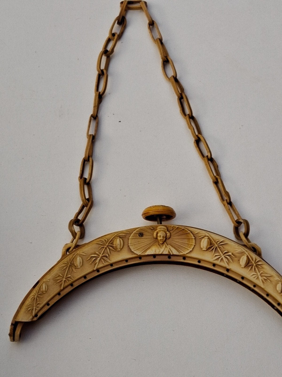 Antieke tas beugel, Ophalen of Verzenden