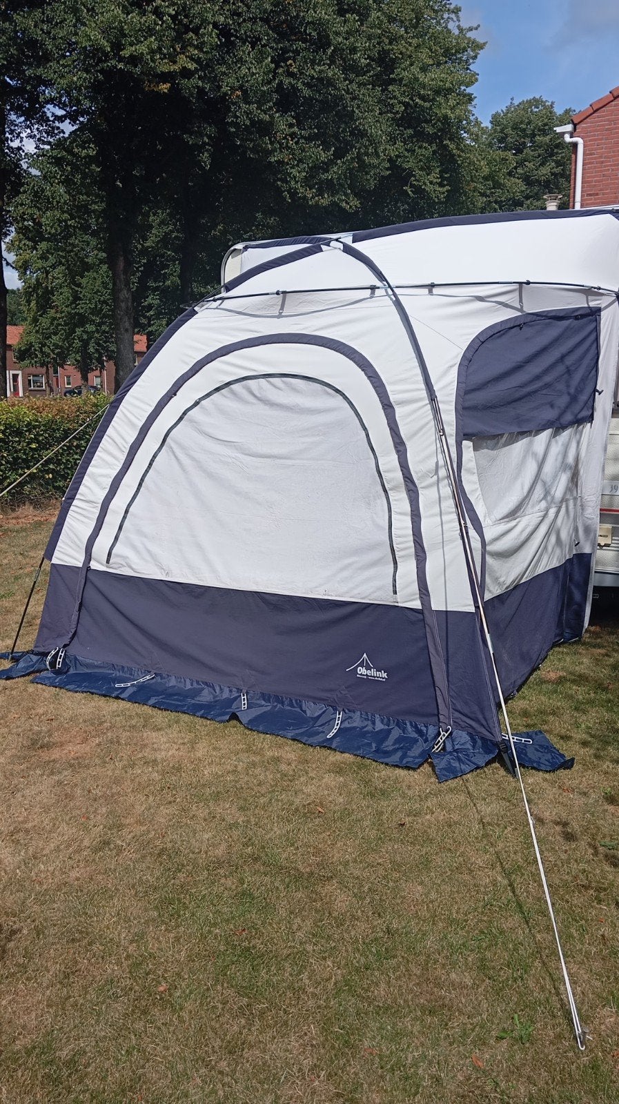 Obelink Treffer Plus Caravanvoortent / Deeltent 270 x 200, Caravans en Kamperen, Voortenten en Luifels, Ophalen, Zo goed als nieuw