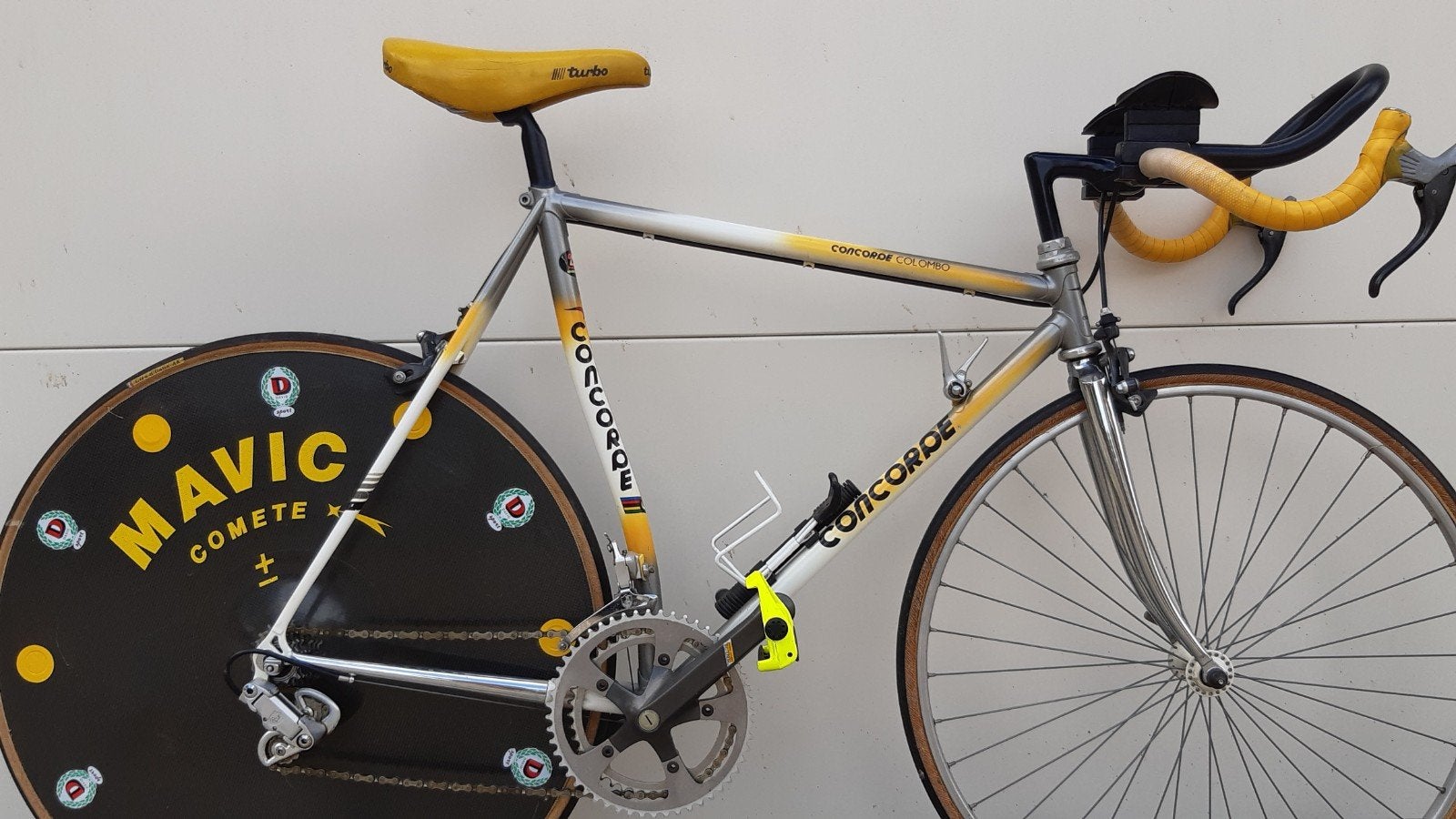 Concorde Colombo tijdritfiets uit 1989 3x gebruikt topstaat, Velgrem, 53 tot 57 cm, Ophalen, Overige merken