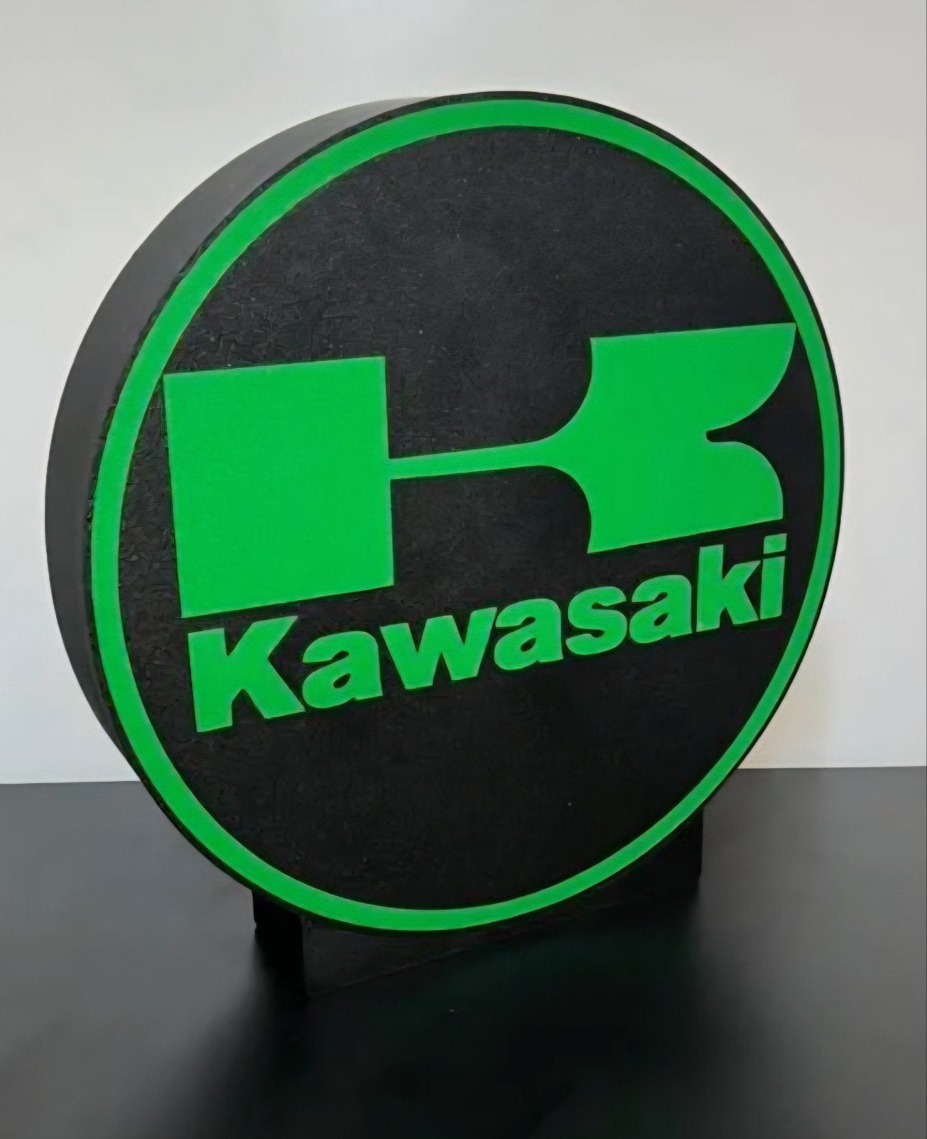 Kawasaki LED Logo - Perfect voor de motorliefhebber!, Ophalen of Verzenden