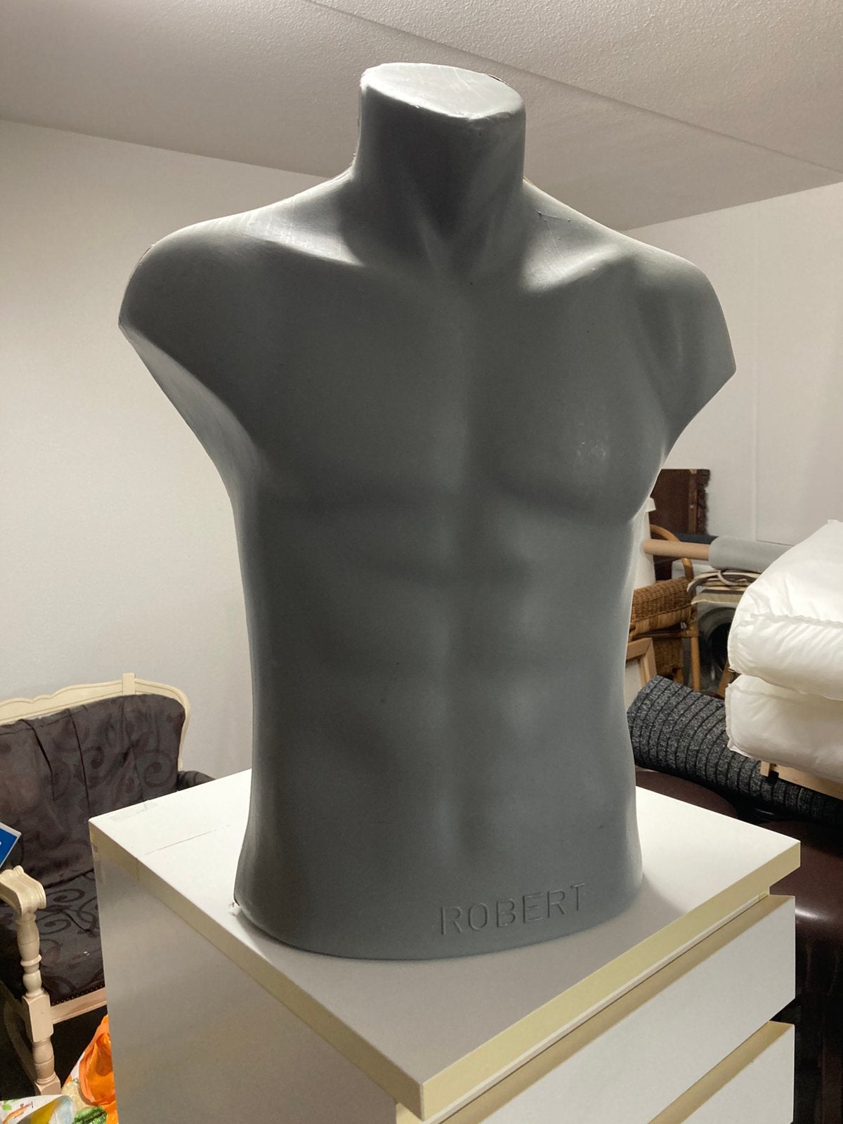 Etalage torso pop, Ophalen, Gebruikt, Paspop