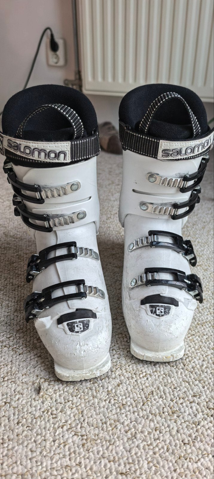 Ski boots Salamon, Gebruikt, Skiën, Ski's, Salomon
