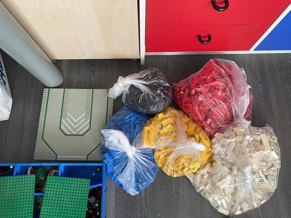 Lego vintage 90’s los en platen, Ophalen of Verzenden, Zo goed als nieuw