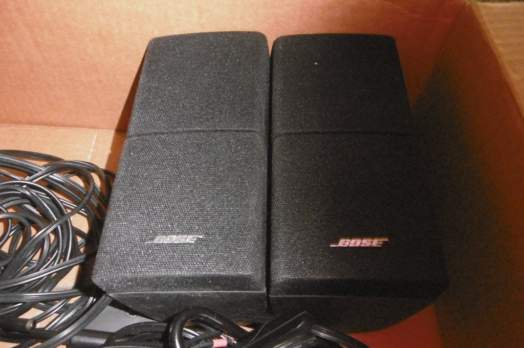 Bose  Boxen Satelitte  ( Luidsprekers), Audio, Tv en Foto, Luidsprekers, Verzenden, Zo goed als nieuw, 60 tot 120 watt, Bose
