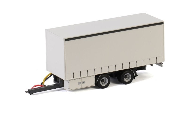 WHITE LINE; CENTRE-AXLED DRAWBAR | CURTAINSIDE TRAILER - 2 A, Nieuw, Ophalen of Verzenden, Bus of Vrachtwagen, Wsi