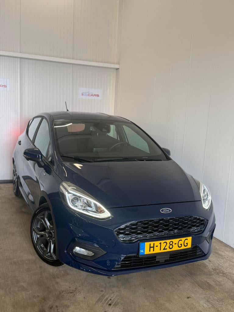 Ford Fiësta 1.0 Ecoboost ST-Line 2020!, Auto's, Ford, Voorwielaandrijving, USB, 1064 kg, Blauw