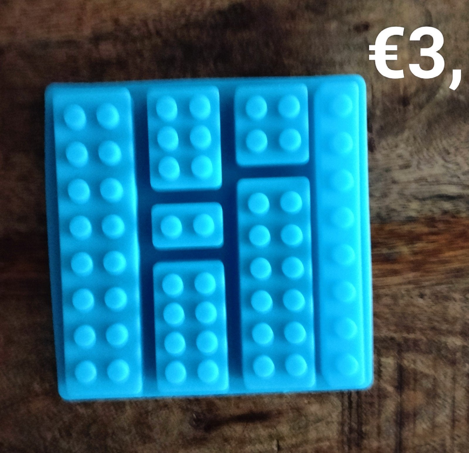 Lego mal rechte blokjes siliconen mal, Ophalen of Verzenden, Nieuw, Taarten of Cupcakes, Versiering