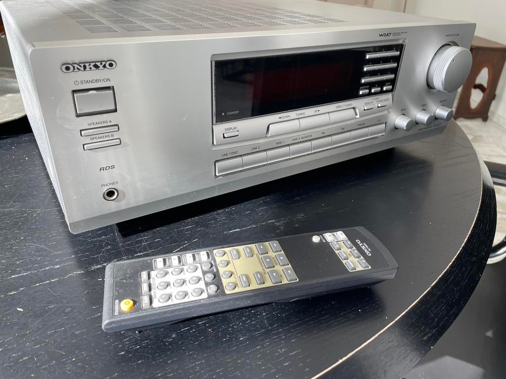 Onkyo TX-8222 Stereo receiver, Audio, Tv en Foto, Versterkers en Receivers, Ophalen, Gebruikt, 120 watt of meer, Stereo