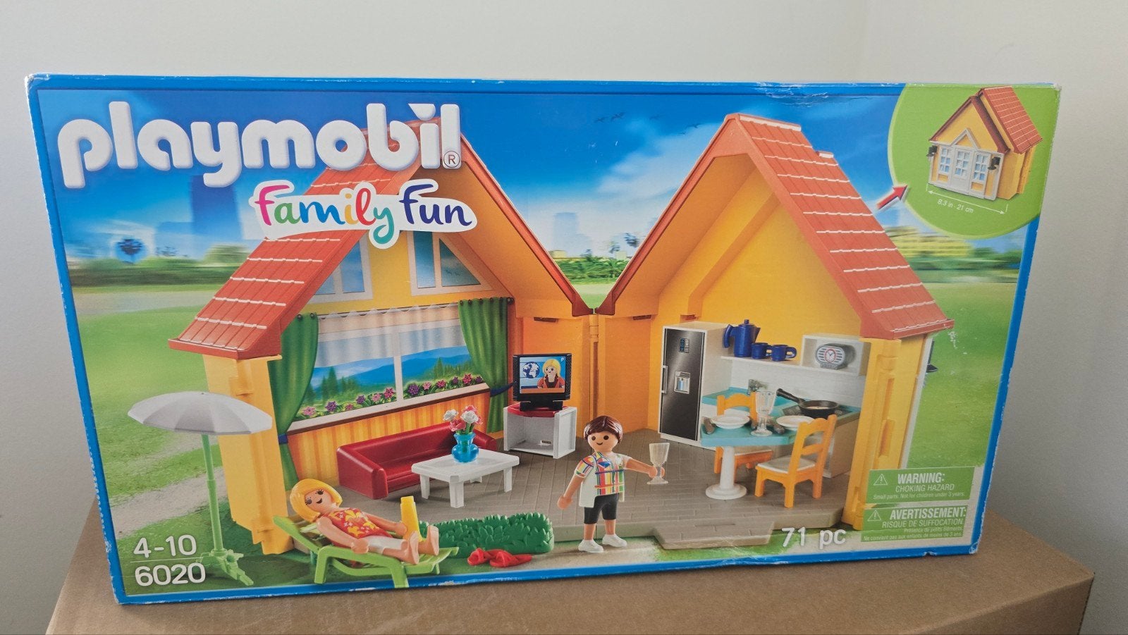 Playmobil 6020 Family Fun zomerhuisje nieuw in doos, Kinderen en Baby's, Speelgoed | Playmobil, Ophalen of Verzenden, Nieuw, Complete set
