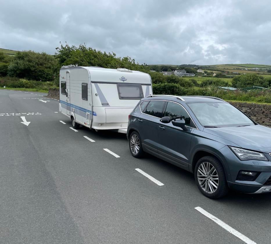 Caravan hobby ufe 460, Caravans en Kamperen, Caravans, Rondzit, Hobby, Particulier, Lengtebed
