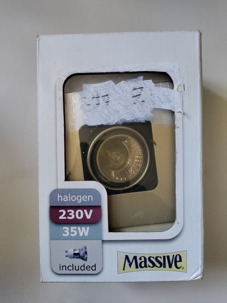 Inbouwspot nieuw, Ophalen of Verzenden, Nieuw, Metaal of Aluminium, Halogeen