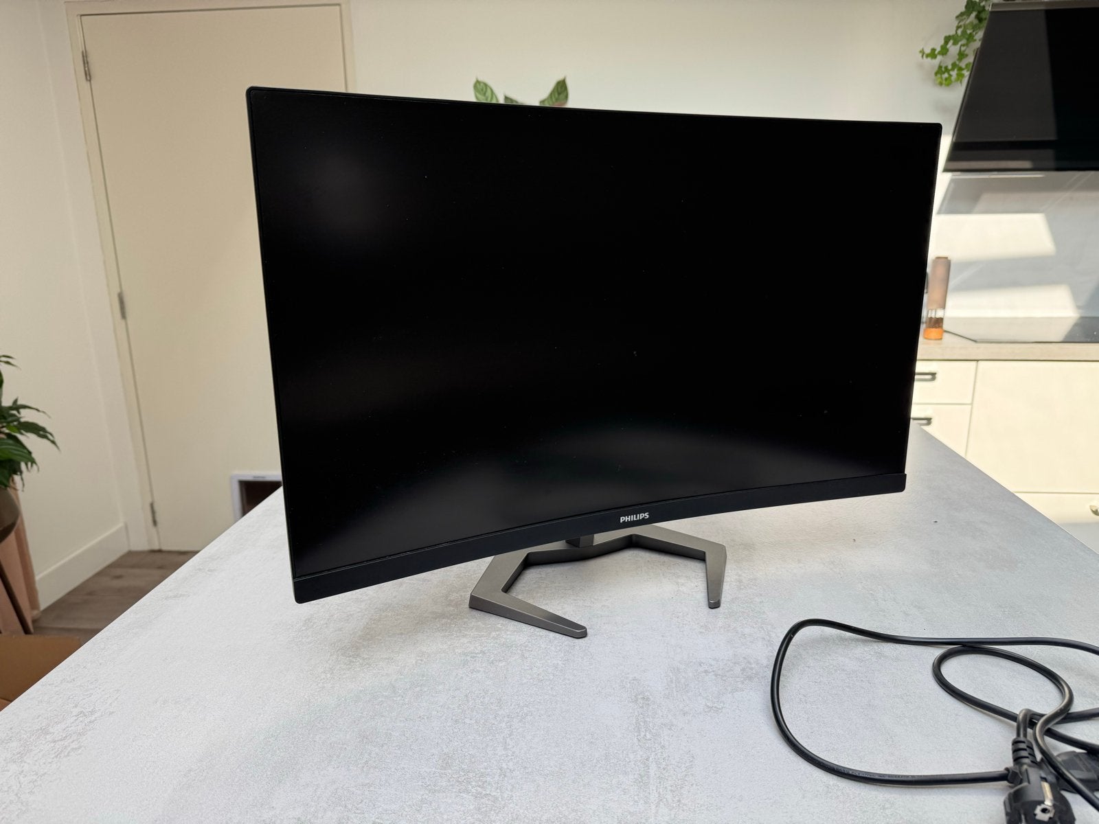 Philips Evnia 27M1C5500VL/00 27” QHD Curved Gaming Monitor, Curved, VA, Zo goed als nieuw, 1 tot 2 ms