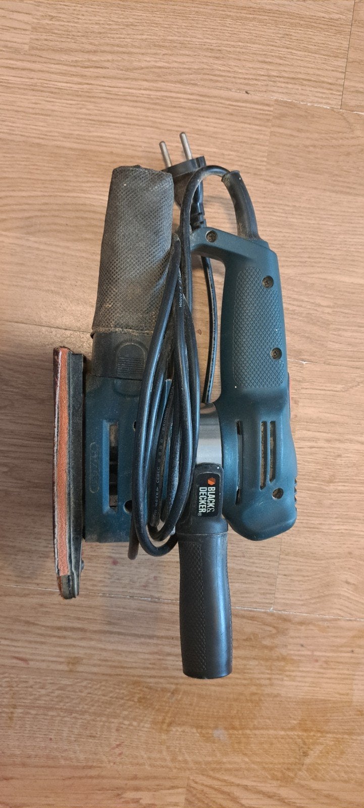 Black en Decker schuurmachine, Ophalen, Gebruikt, Minder dan 600 watt, Vlakschuurmachine