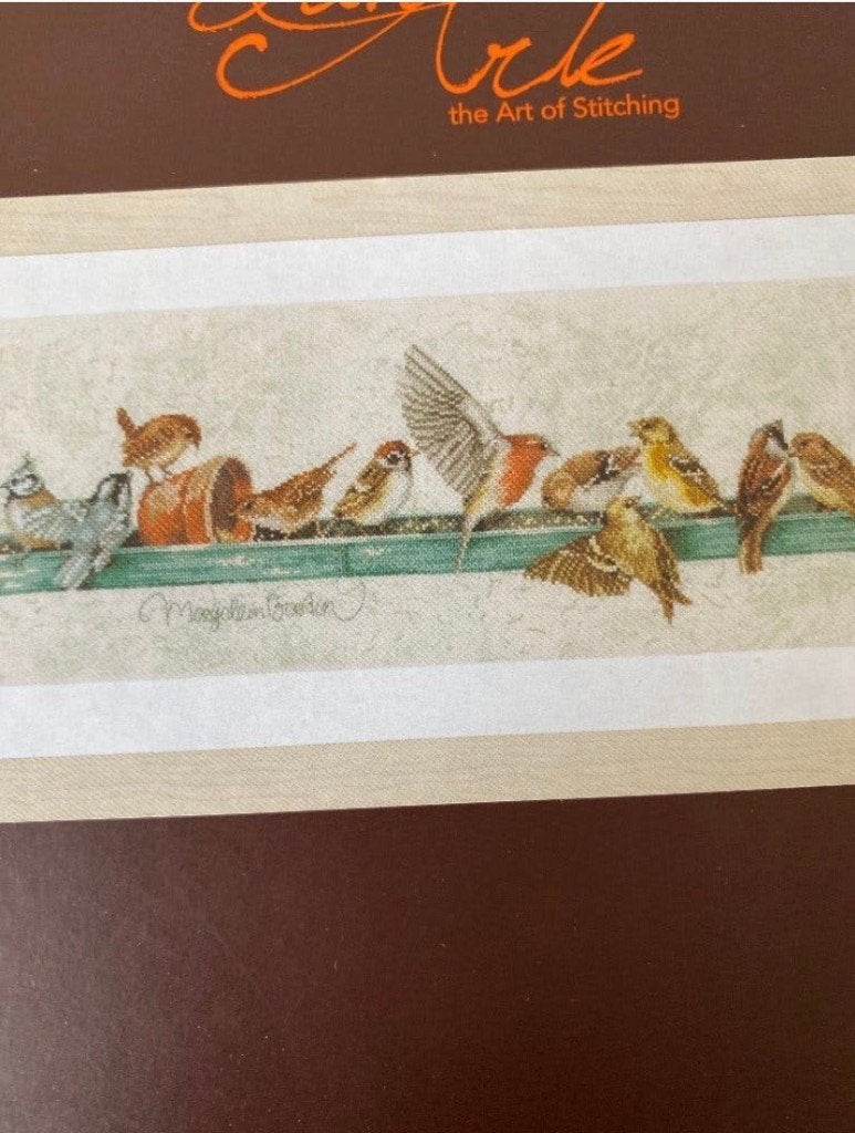 BORDUURPAKKET LANARTE/MARJOLEIN BASTIN PECKING ORDER, Verzenden, Nieuw, Handborduren, Borduurpakket