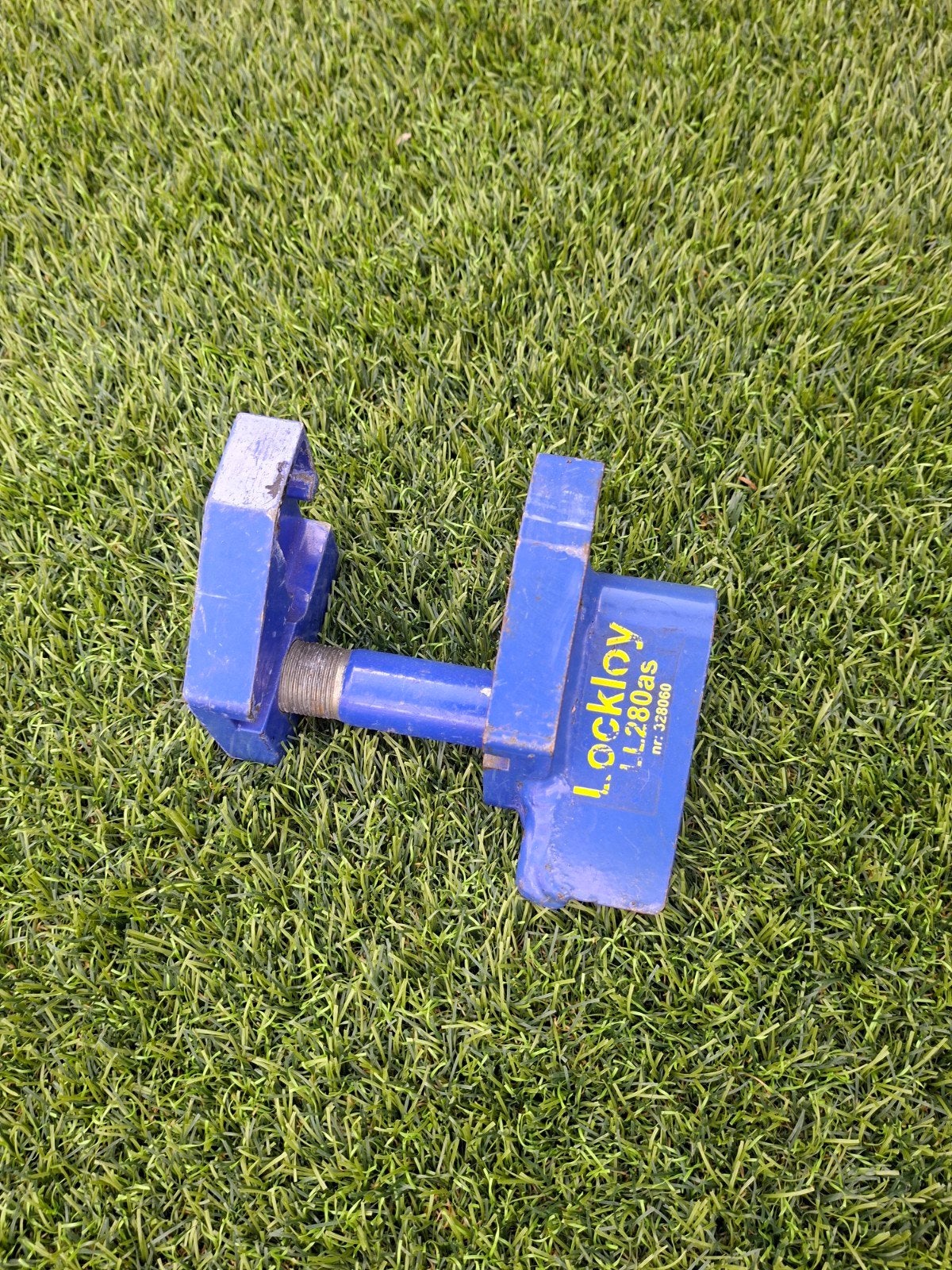 Lockloy L.280as klem dissel slot, Ophalen of Verzenden, Gebruikt